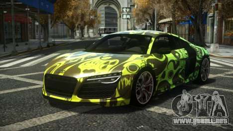 Audi R8 Raskuna S13 para GTA 4