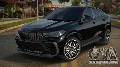 2021 BMW X6M Competition para GTA San Andreas