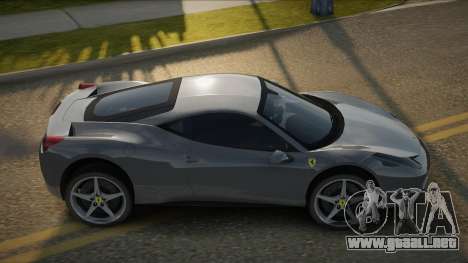 Ferrari 458 Italia V1.2 para GTA San Andreas