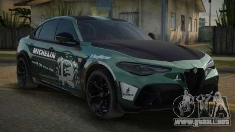 Alfa Romeo Giulia JP para GTA San Andreas