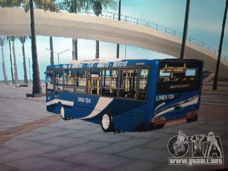 Colectivo Línea 124 para GTA San Andreas