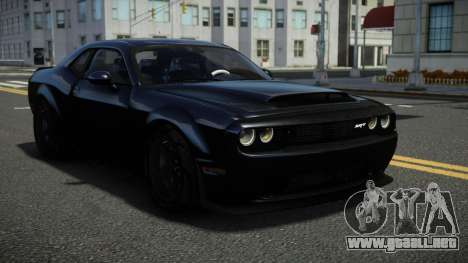 Dodge Challenger SRT Demon 2015 para GTA 4
