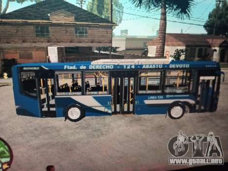 Colectivo Línea 124 para GTA San Andreas