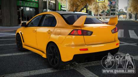 Mitsubishi Lancer Evo X Kamisu para GTA 4