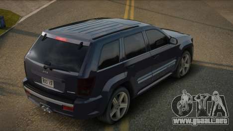 Jeep Grand Cherokee SRT WK1 para GTA San Andreas