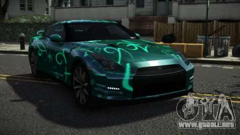 Nissan GT-R R35 Farihu S8 para GTA 4