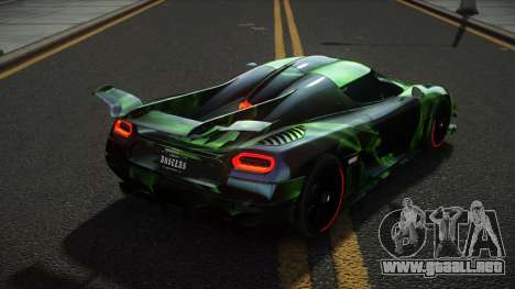 Koenigsegg Agera One Toshimy S8 para GTA 4