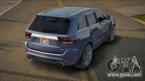 Jeep Grand Cherokee SRT V1.3 para GTA San Andreas