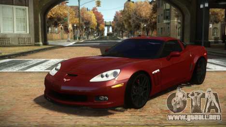 Chevrolet Corvette Solirad para GTA 4