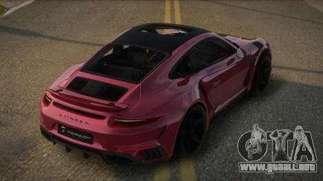 Porsche 911 GTR 17th para GTA San Andreas