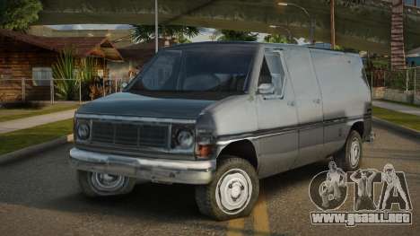 Scout Cargo Van para GTA San Andreas