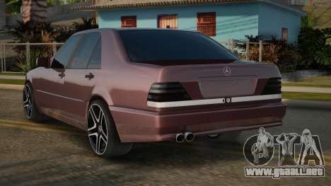 Mercedes-Benz W140 Azokl para GTA San Andreas