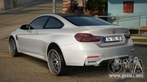 BMW M4 Elista para GTA San Andreas