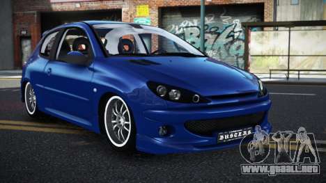 Peugeot 206 Bafuka para GTA 4