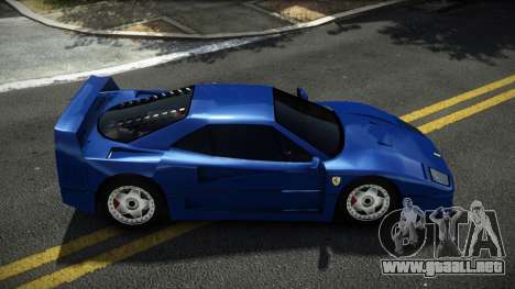 Ferrari F40 Butitar para GTA 4