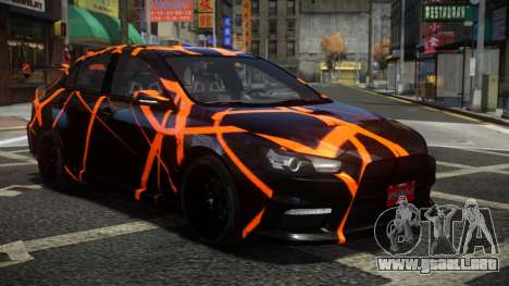 Mitsubishi Lancer Evolution X Rohisho S11 para GTA 4