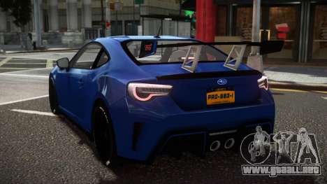 Subaru BRZ Mefy para GTA 4