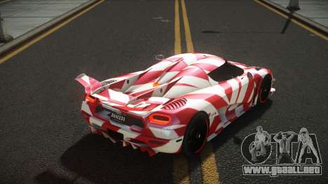 Koenigsegg Agera One Toshimy S5 para GTA 4