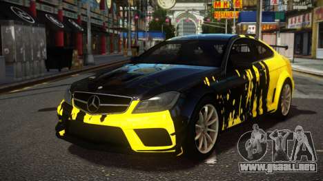 Mercedes-Benz C63 AMG Mitusha S13 para GTA 4