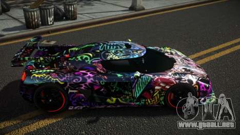 Koenigsegg Agera One Toshimy S13 para GTA 4