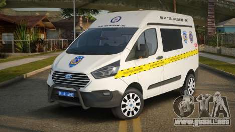 Ford Transit Custom XL Olay Yeri İnceleme para GTA San Andreas
