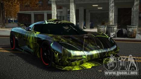 Koenigsegg Agera One Toshimy S12 para GTA 4