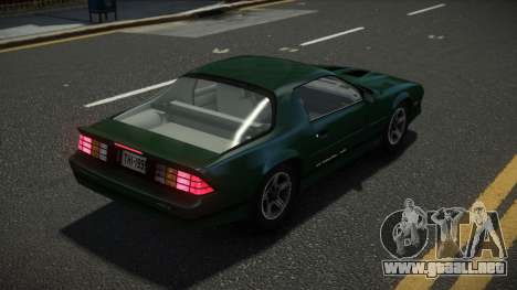 Chevrolet Camaro IROC-Z Atgos para GTA 4