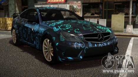 Mercedes-Benz C63 AMG Mitusha S1 para GTA 4