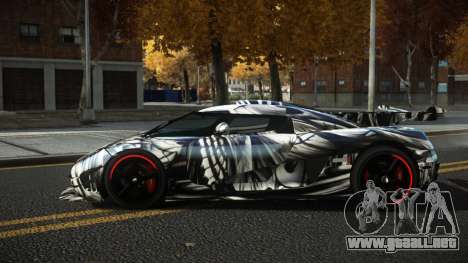 Koenigsegg Agera One Toshimy S4 para GTA 4