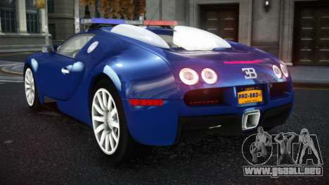 Bugatti Veyron 16.4 Police FT para GTA 4