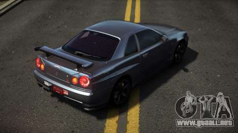 Nissan Skyline R34 Dezro para GTA 4