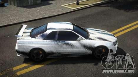 Nissan Skyline R34 Dezro S11 para GTA 4