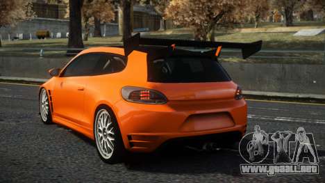 Volkswagen Scirocco Plaret para GTA 4