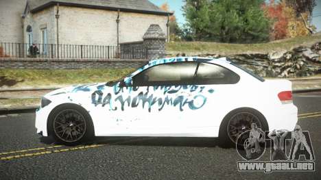 BMW 1M E82 Glusso S6 para GTA 4