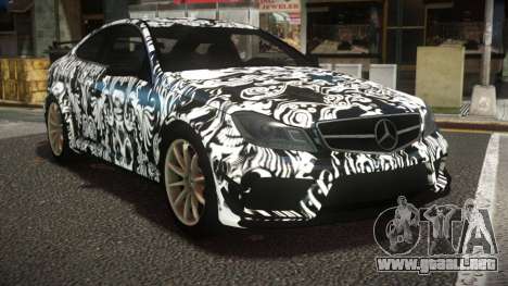 Mercedes-Benz C63 AMG Mitusha S10 para GTA 4