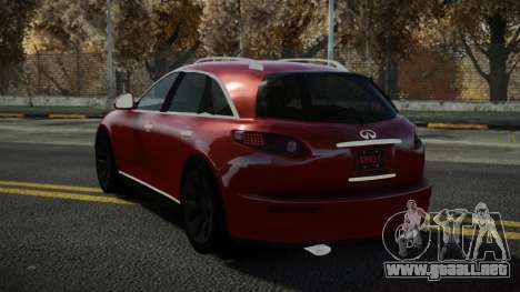 Infiniti FX45 Nohormy para GTA 4