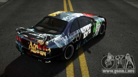 Nissan Skyline R33 Fahuz S4 para GTA 4