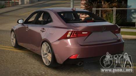 Lexus IS350 Rezor para GTA San Andreas