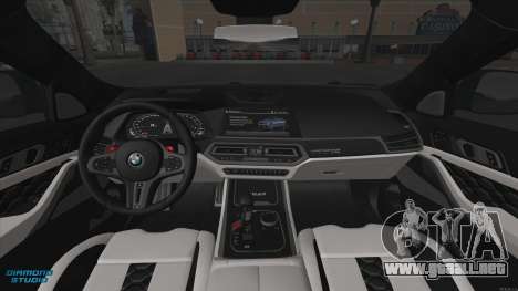 BMW X6M F96 Competition para GTA San Andreas