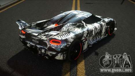 Koenigsegg Agera One Toshimy S4 para GTA 4