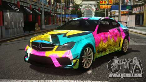 Mercedes-Benz C63 AMG Mitusha S14 para GTA 4