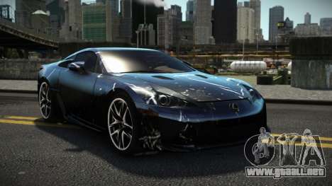 Lexus LFA Fibuna S6 para GTA 4