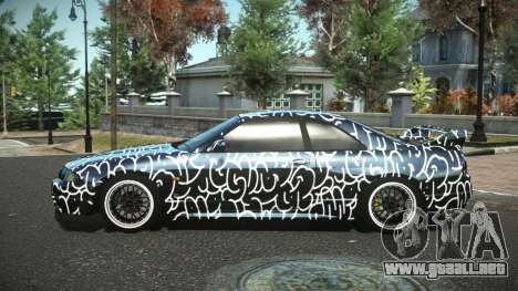 Nissan Skyline R33 Hikoshi S3 para GTA 4
