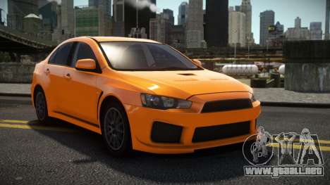 Mitsubishi Lancer Evo X Rasoldy para GTA 4
