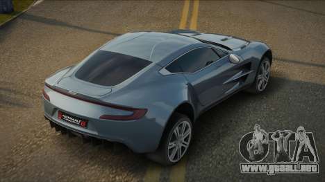 Aston Martin One-77 Spola para GTA San Andreas
