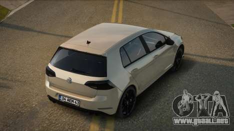 Volkswagen Golf Troxas para GTA San Andreas