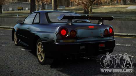 Nissan Skyline R34 Botraf para GTA 4