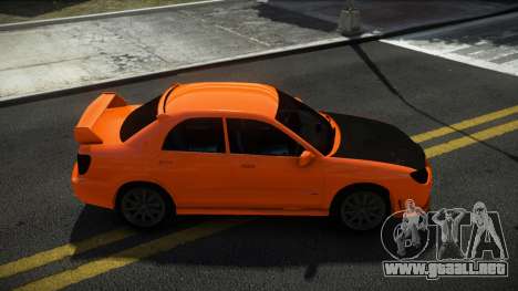 Subaru Impreza Zure para GTA 4