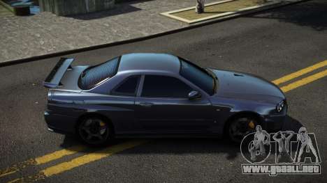 Nissan Skyline R34 Dezro para GTA 4