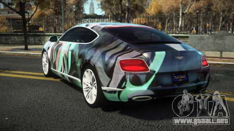 Bentley Continental GT Brazey S12 para GTA 4